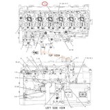 Harness Assembly 1889865 188 - 9865 Fits for Caterpillar Engine C9 C - 9 CAT 973C 627G 637G TK711 TK721 TK722 TK732 - Fab Heavy Parts
