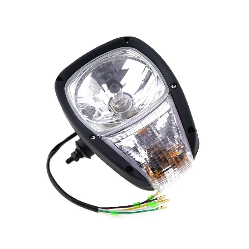 Head Light Assembly 7164373 7164374 Aftermarket Replacement For Bobcat Loader T2250 T2556 T2566 T35100 T35120 T3571 T40150 T40170 T40180 TL360 TL470 V417 V518 - Fab Heavy Parts