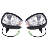 Head Light Assembly 7164373 7164374 Aftermarket Replacement For Bobcat Loader T2250 T2556 T2566 T35100 T35120 T3571 T40150 T40170 T40180 TL360 TL470 V417 V518 - Fab Heavy Parts