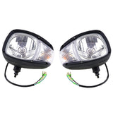 Ensemble d'éclairage de la tête 7164373 7164374 Fits pour le chargeur bobcat T2250 T2556 T2566 T35100 T35120 T3571 T40150 T40170 T40180 TL360 TL470 V417 V518