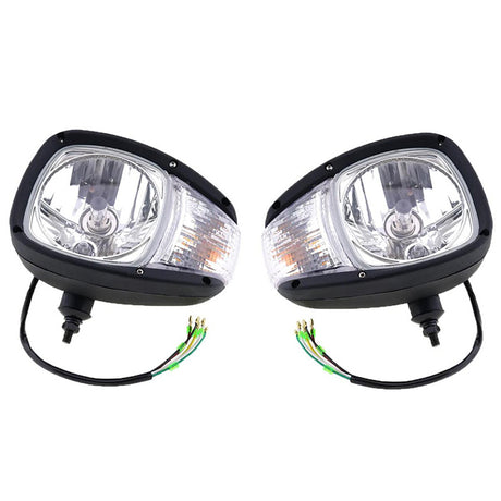 Head Light Assembly 7164373 7164374 Aftermarket Replacement For Bobcat Loader T2250 T2556 T2566 T35100 T35120 T3571 T40150 T40170 T40180 TL360 TL470 V417 V518