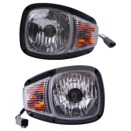 Headlight Set 195 - 0192 195 - 0191 Fits For Caterpillar 3044C C4.4 Engine 906H 907H 908H - Fab Heavy Parts