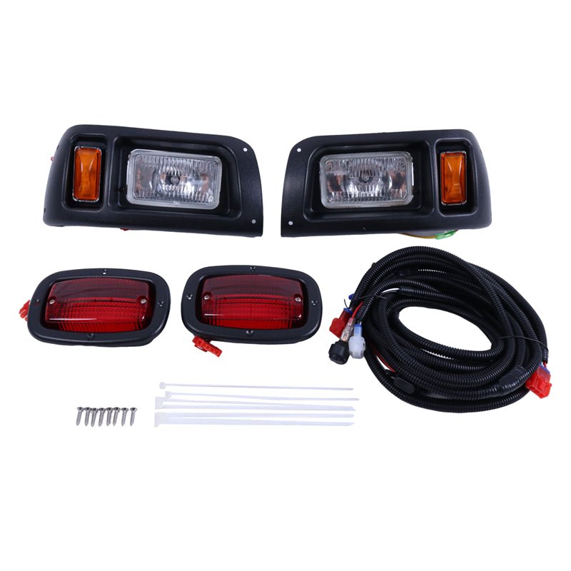 Headlights and Tailights Kit FGFHLTL005 for Golf Cart Club Car DS Gas or Electric Model 1993+ - Fab Heavy Parts