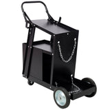 Heavy Duty 2 - Tier 4 Drawers Rolling Welding Cart Portable Welder Storage Trolley with Wheels for MIG TIG ARC Welder Plasma Cutter and Welding Accessories - Fab Heavy Parts