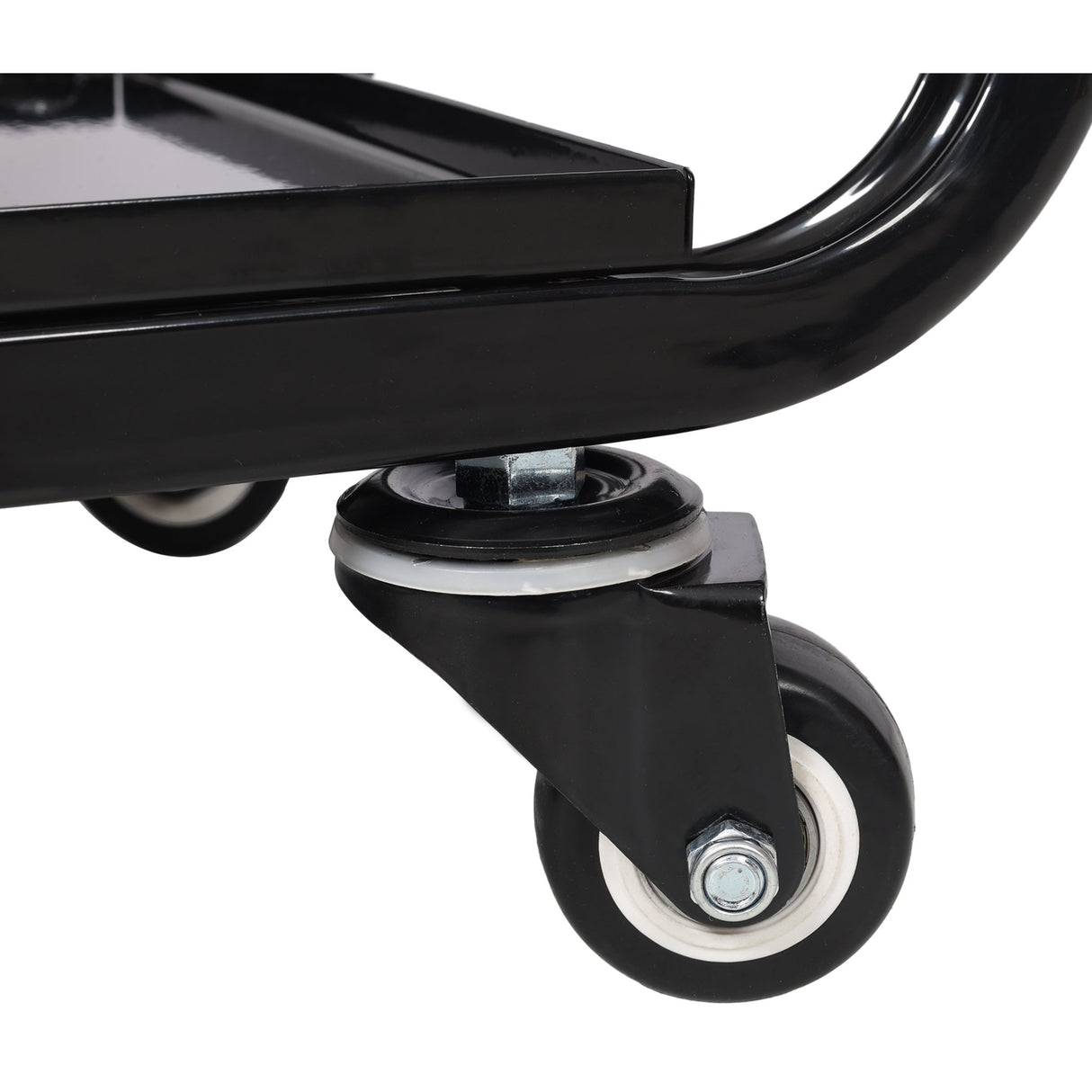 Heavy Duty 2 - Tier Rolling Welding Cart Portable Welder Storage Trolley with Wheels for MIG TIG ARC Welder Plasma Cutter and Welding Accessories - Black - Fab Heavy Parts