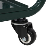 Heavy Duty 2 - Tier Rolling Welding Cart Portable Welder Storage Trolley with Wheels for MIG TIG ARC Welder Plasma Cutter and Welding Accessories - Green - Fab Heavy Parts