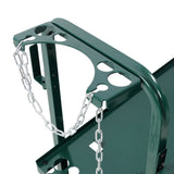 Heavy Duty 2 - Tier Rolling Welding Cart Portable Welder Storage Trolley with Wheels for MIG TIG ARC Welder Plasma Cutter and Welding Accessories - Green - Fab Heavy Parts