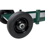 Heavy Duty 2 - Tier Rolling Welding Cart Portable Welder Storage Trolley with Wheels for MIG TIG ARC Welder Plasma Cutter and Welding Accessories - Green - Fab Heavy Parts