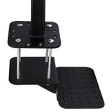 Heavy Duty 3 Step Boat Trailer Steps with Secure Handle Textured Anti-Slip Tread Steel Trailer Tongue Ladder Universal Fit for Most Boat Trailers - Fab Heavy Parts