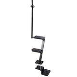 Heavy Duty 3 Step Boat Trailer Steps with Secure Handle Textured Anti-Slip Tread Steel Trailer Tongue Ladder Universal Fit for Most Boat Trailers - Fab Heavy Parts