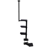 Heavy Duty 4 Step Boat Trailer Steps with Secure Handle Tread Steel Trailer Tongue Ladder Universal Fit for Most Boat Trailers - Fab Heavy Parts