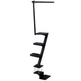 Heavy Duty 4 Step Boat Trailer Steps with Secure Handle Tread Steel Trailer Tongue Ladder Universal Fit for Most Boat Trailers - Fab Heavy Parts