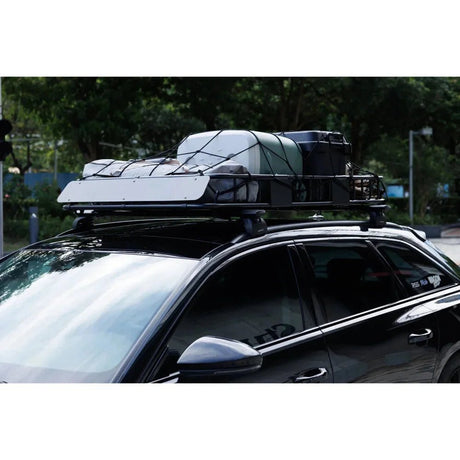 Heavy Duty 64"x 39" Roof Rack Rooftop Cargo Carrier Basket with Waterproof Bag Tie Down Strap & Net, Car Top Luggage Holder for SUV, 200lbs Capacity - Fab Heavy Parts