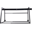 Heavy Duty Adjustable Garage Capacity 400 Lbs Wall Multi - Tire Rack Storage - Black - Fab Heavy Parts