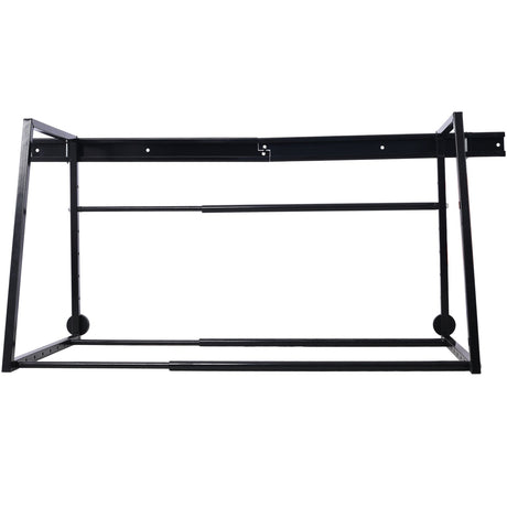 Heavy Duty Adjustable Garage Capacity 400 Lbs Wall Multi - Tire Rack Storage - Black - Fab Heavy Parts