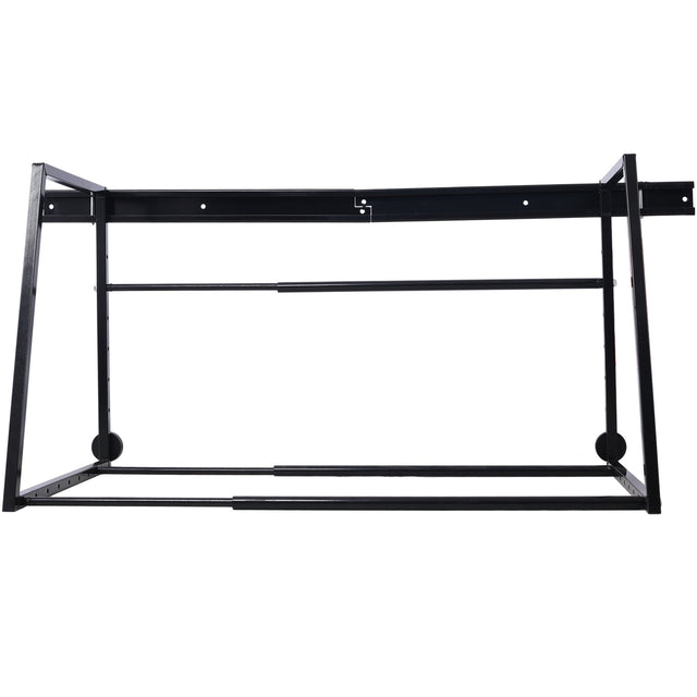 Heavy Duty Adjustable Garage Capacity 400 Lbs Wall Multi - Tire Rack Storage - Black - Fab Heavy Parts