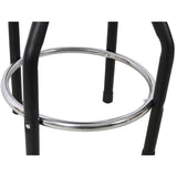 Heavy Duty Adjustable Hydraulic Shop Stool Adjustable Mechanic Stool Foot Rest Stool 360° Swivel - Black - Fab Heavy Parts