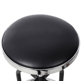 Heavy Duty Adjustable Hydraulic Shop Stool Adjustable Mechanic Stool Foot Rest Stool 360° Swivel - Black - Fab Heavy Parts