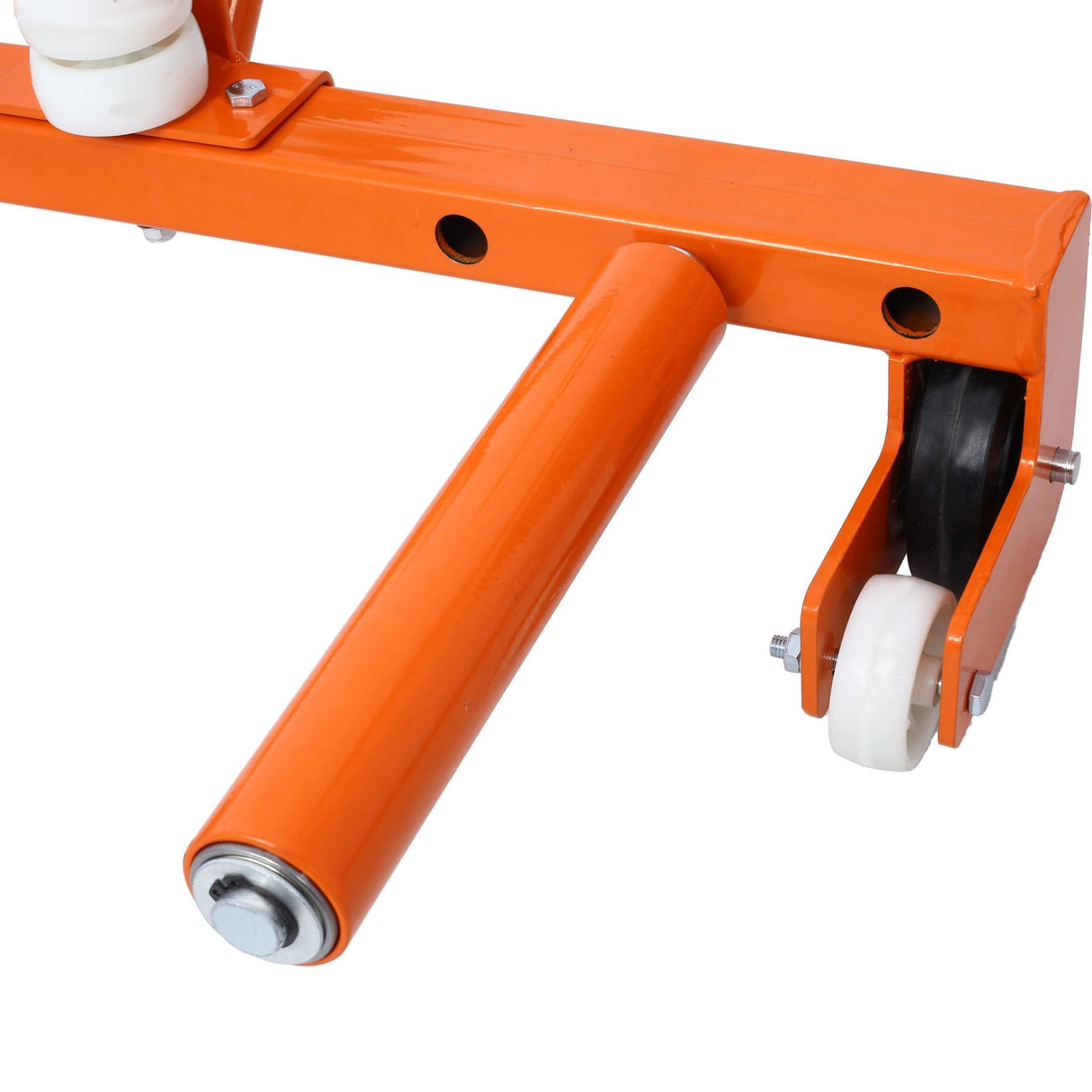 Heavy Duty Adjustable Tire Wheel Dolly 330 Lbs Capacity - Orange - Fab Heavy Parts