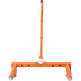 Heavy Duty Adjustable Tire Wheel Dolly 330 Lbs Capacity - Orange - Fab Heavy Parts