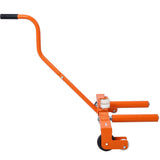 Heavy Duty Adjustable Tire Wheel Dolly 330 Lbs Capacity - Orange - Fab Heavy Parts