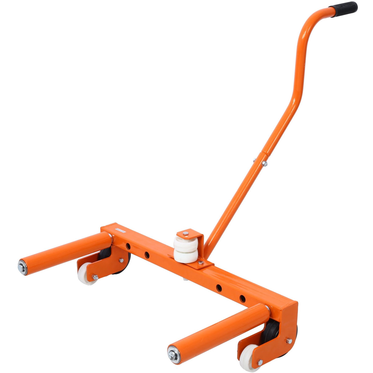Heavy Duty Adjustable Tire Wheel Dolly 330 Lbs Capacity - Orange - Fab Heavy Parts