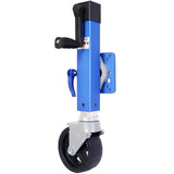 Heavy Duty Aluminum Trailer Jack for Use On 3 in. X 5 in. Tongue Max Load 1,800 Lbs - Blue - Fab Heavy Parts