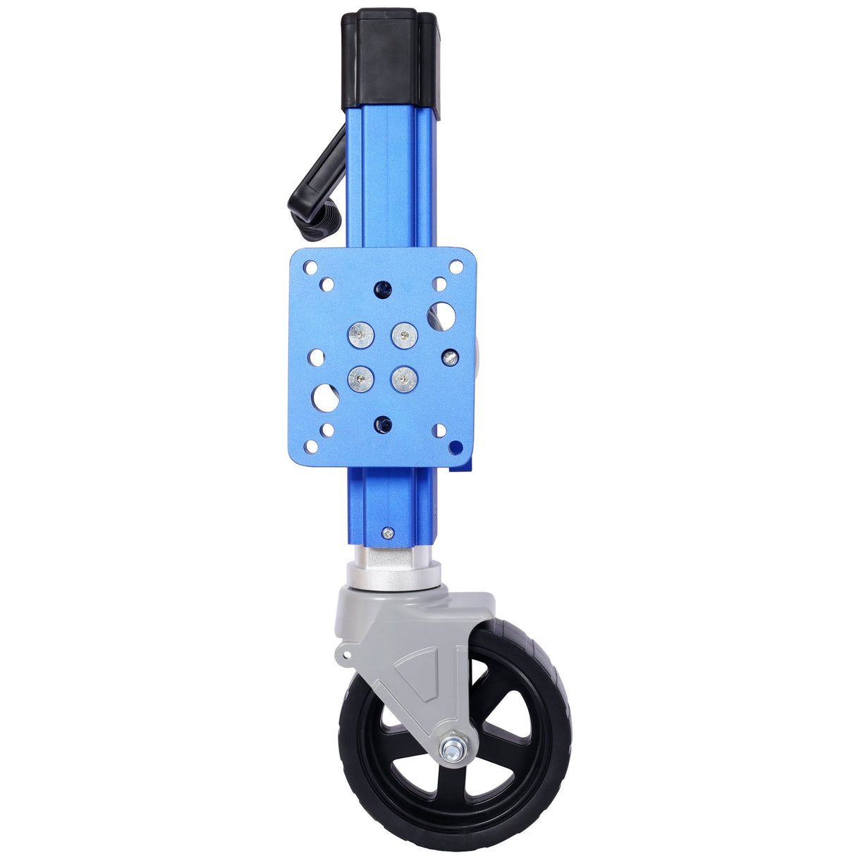 Heavy Duty Aluminum Trailer Jack for Use On 3 in. X 5 in. Tongue Max Load 1,800 Lbs - Blue - Fab Heavy Parts