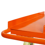 Heavy Duty Drywall Sheet Cart & Panel Dolly 1600lbs Load Capacity Casters with Brake - Orange - Fab Heavy Parts
