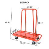 Heavy Duty Drywall Sheet Cart & Panel Dolly 3000 lbs Capacity Panel Service Cart - Fab Heavy Parts