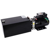 Heavy - Duty Hydraulic Power Unit for Car Lifts, AC 110V Single Phase, 10 Quart Oil Reservoir, Replacement Pump for 2 - Post 4 - Post Lifts & Auto Shop Equipment - Fab Heavy Parts
