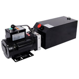 Heavy - Duty Hydraulic Power Unit for Car Lifts, AC 110V Single Phase, 10 Quart Oil Reservoir, Replacement Pump for 2 - Post 4 - Post Lifts & Auto Shop Equipment - Fab Heavy Parts