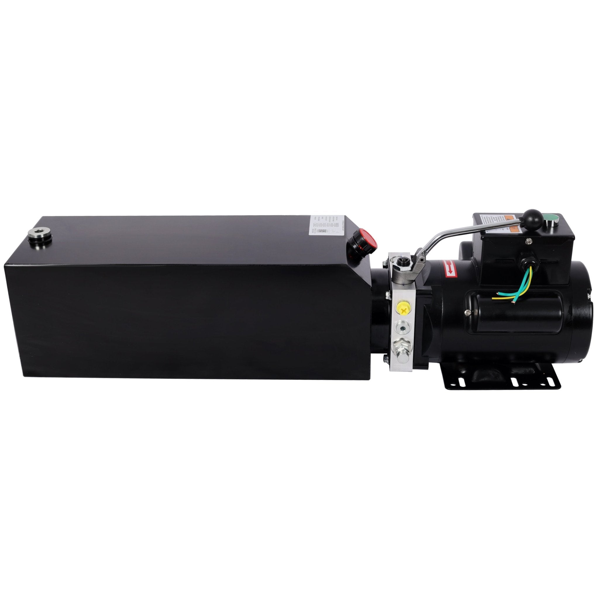 Heavy - Duty Hydraulic Power Unit for Car Lifts, AC 110V Single Phase, 14 Quart Oil Reservoir, Replacement Pump for 2 - Post 4 - Post Lifts & Auto Shop Equipment - Fab Heavy Parts