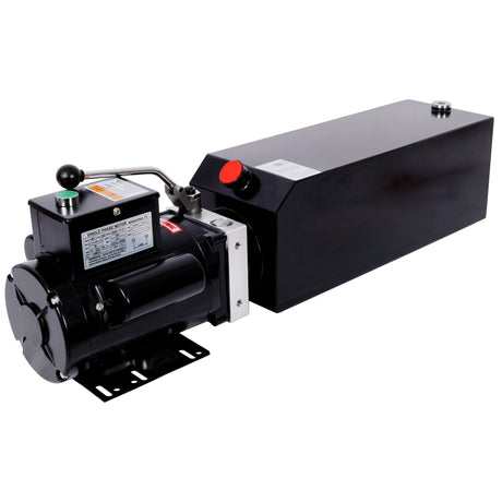 Heavy - Duty Hydraulic Power Unit for Car Lifts, AC 110V Single Phase, 14 Quart Oil Reservoir, Replacement Pump for 2 - Post 4 - Post Lifts & Auto Shop Equipment - Fab Heavy Parts