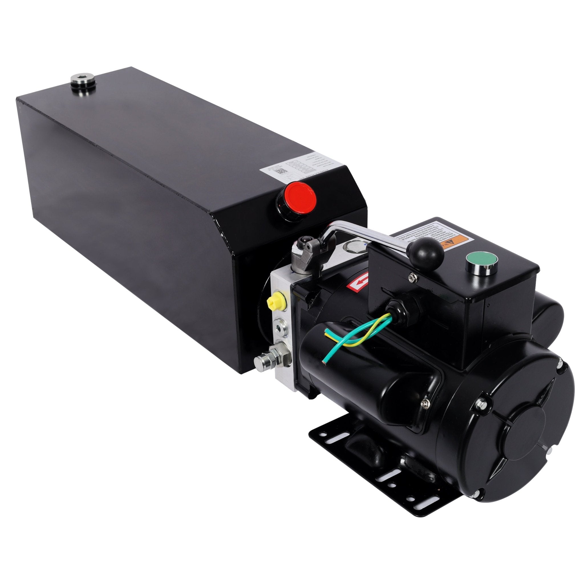 Heavy - Duty Hydraulic Power Unit for Car Lifts AC 110V Single Phase 16 Quart Oil Reservoir Replacement Pump for 2 - Post 4 - Post Lifts & Auto Shop Equipment - Fab Heavy Parts