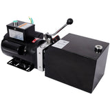 Heavy - Duty Hydraulic Power Unit for Car Lifts, AC 110V Single Phase, 6 Quart Oil Reservoir, Replacement Pump for 2 - Post 4 - Post Lifts & Auto Shop Equipment - Fab Heavy Parts