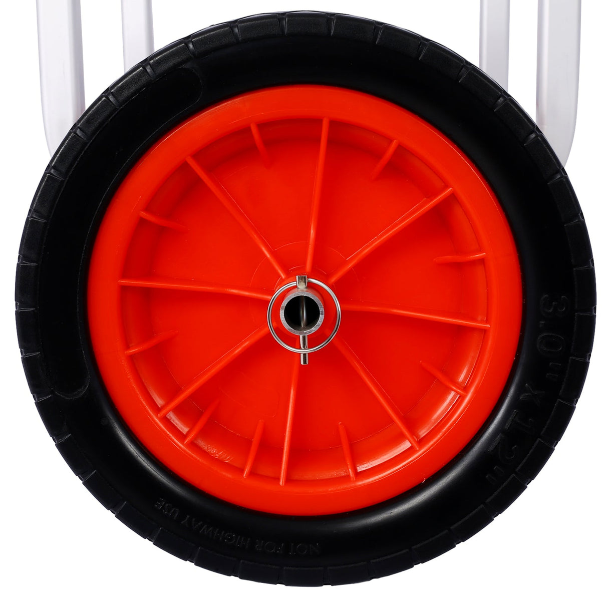 Heavy Duty Kayak Cart Width Adjustable Canoe with 12inch Flatfree Beach Wheels Boat Dolly Trolley with Airless - Fab Heavy Parts