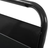 Heavy Duty Panel Dolly Slab Dolly 10" Solid Rubber Tires 1000 LBS All - Terrain Movement for Heavy Drywall Sheet & Door Material - Black - Fab Heavy Parts