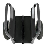 Heavy Duty Panel Dolly Slab Dolly 10" Solid Rubber Tires 1000 LBS All - Terrain Movement for Heavy Drywall Sheet & Door Material - Black - Fab Heavy Parts