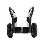 Heavy Duty Panel Dolly Slab Dolly 10" Solid Rubber Tires 1000 LBS All - Terrain Movement for Heavy Drywall Sheet & Door Material - Black - Fab Heavy Parts