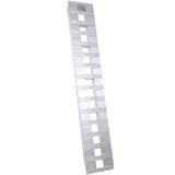 Heavy - Duty Ramps with Top Hook Attaching End Universal Loading 84" X 14" 6600 LBS 1 Pair 2 Ramps Silver Aluminum - Fab Heavy Parts