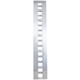 Heavy - Duty Ramps with Top Hook Attaching End Universal Loading 84" X 14" 6600 LBS 1 Pair 2 Ramps Silver Aluminum - Fab Heavy Parts