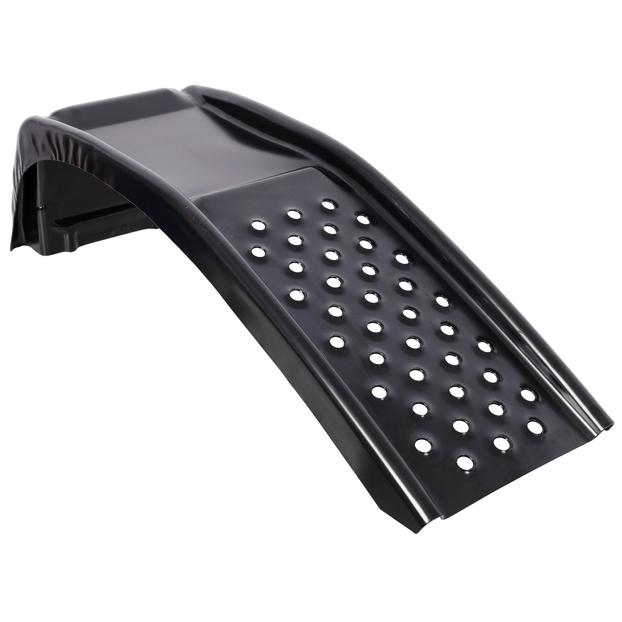 Heavy Duty Solid Steel Car Ramp 8000 LBS Capacity Auto Service Ramp Pack of 2 Vehicle Ramps for Truck, SUV, Car Maintenance & Oil Change - Black - Fab Heavy Parts