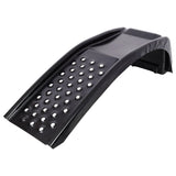 Heavy Duty Solid Steel Car Ramp 8000 LBS Capacity Auto Service Ramp Pack of 2 Vehicle Ramps for Truck, SUV, Car Maintenance & Oil Change - Black - Fab Heavy Parts