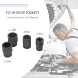 Heavy Duty Torque Multiplier Wrench Set Amplifier Lug Nut Remover 1:64 Labor Saving with Carrying Case - Fab Heavy Parts