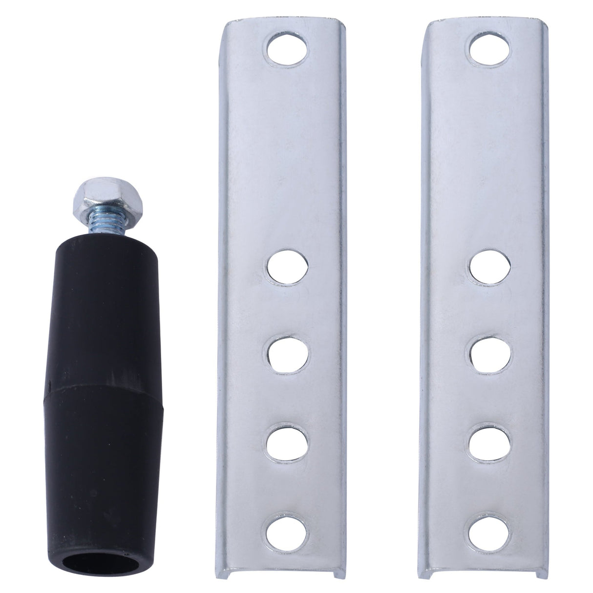 Heavy Duty Trailer Jack Fixed Mount w/ Drop Leg 28.6 in. Lift Max Load 2,500 Lbs - Fab Heavy Parts