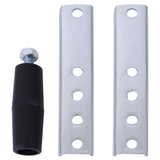 Heavy Duty Trailer Jack Fixed Mount w/ Drop Leg 28.6 in. Lift Max Load 2,500 Lbs - Fab Heavy Parts