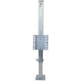 Heavy Duty Trailer Jack Fixed Mount w/ Drop Leg 28.6 in. Lift Max Load 2,500 Lbs - Fab Heavy Parts