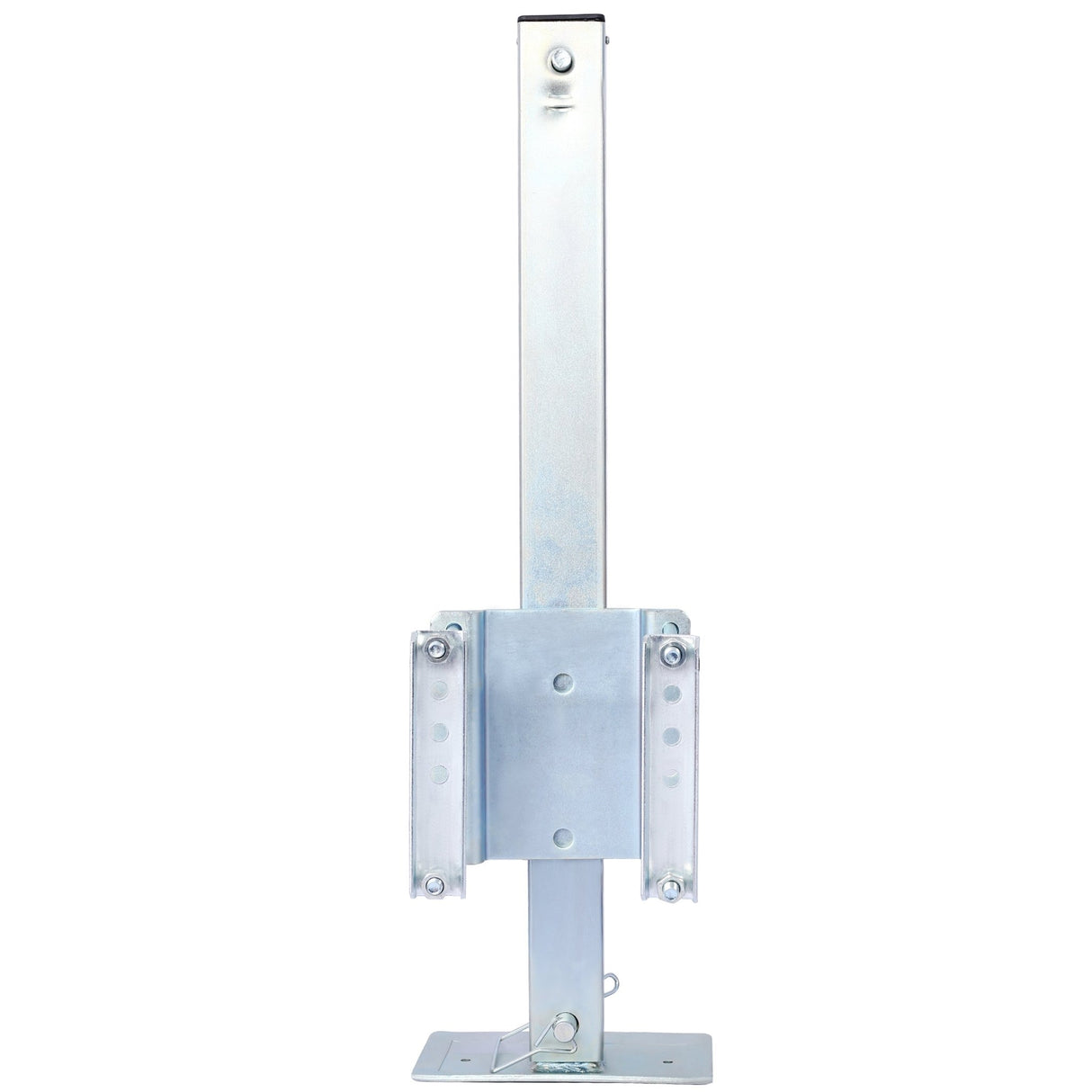 Heavy Duty Trailer Jack Fixed Mount w/ Drop Leg 28.6 in. Lift Max Load 2,500 Lbs - Fab Heavy Parts