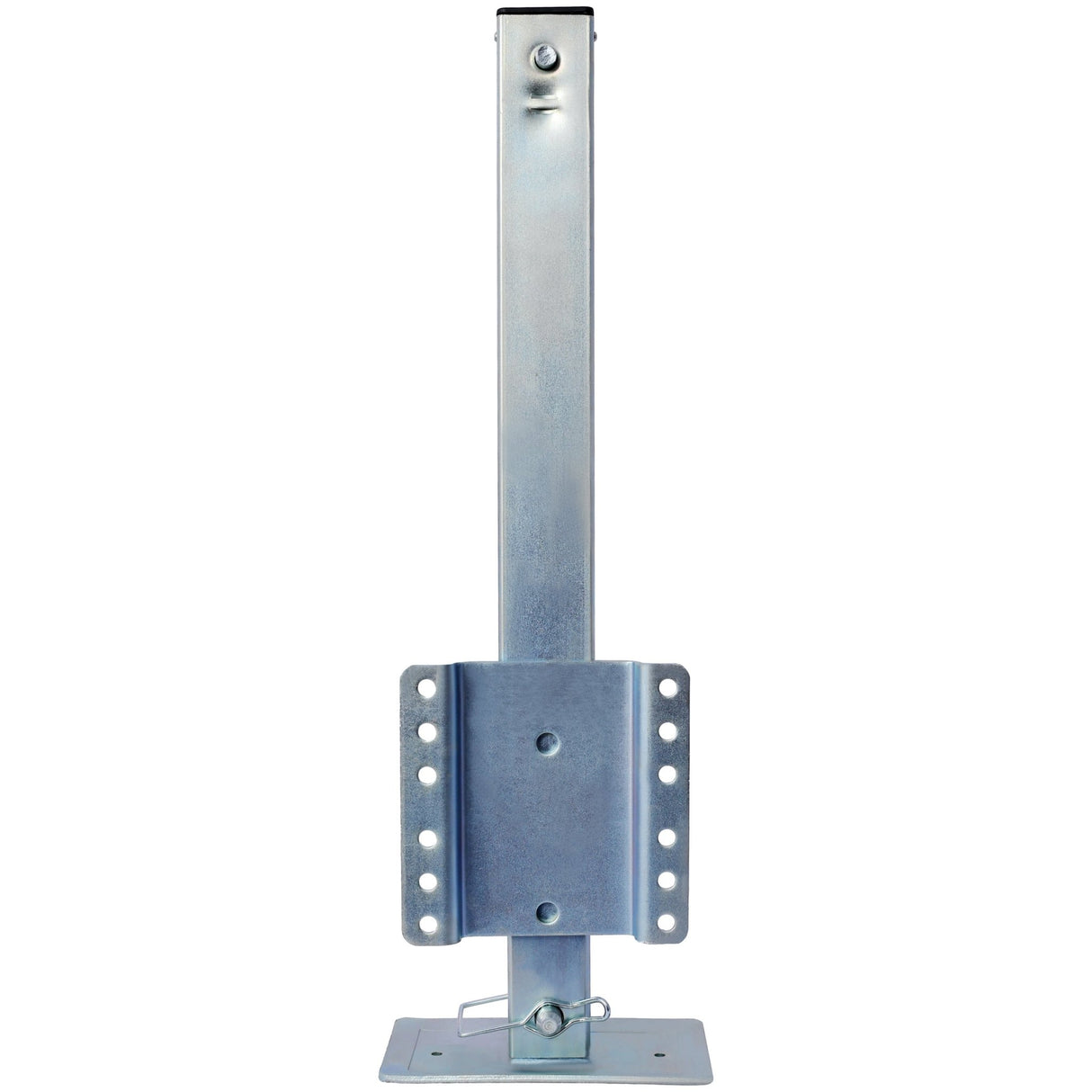 Heavy Duty Trailer Jack Fixed Mount w/ Drop Leg 28.6 in. Lift Max Load 2,500 Lbs - Fab Heavy Parts